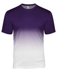 Badger 422000 Purple-Hex 2.0 Tee Purple
