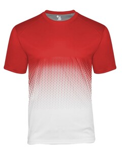 Badger 422000 Red-Hex 2.0 Tee Red