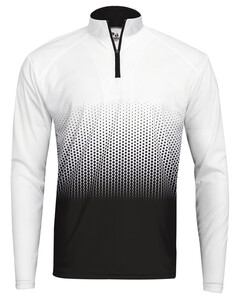 Badger 422200 Black-Hex 2.0 1/4 Zip Black