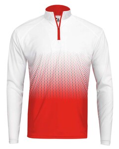 Badger 422200 Orange-Hex 2.0 1/4 Zip Orange