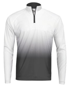 Badger 422200 Gray-Hex 2.0 1/4 Zip Gray