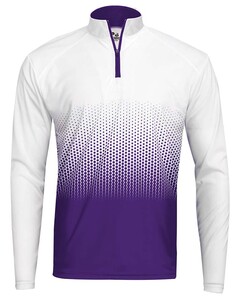 Badger 422200 Purple-Hex 2.0 1/4 Zip Purple