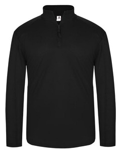 Badger 428000 Black-1/4 Zip Lightweight Pullover Black