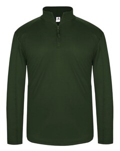 Badger 428000 Green-1/4 Zip Lightweight Pullover Green