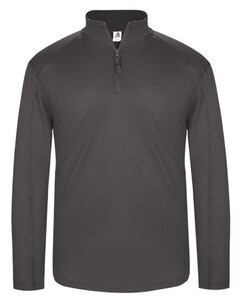 Badger 428000 Gray-1/4 Zip Lightweight Pullover Gray