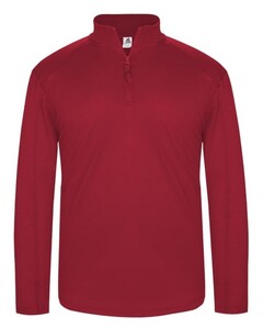 Badger 428000 Red-1/4 Zip Lightweight Pullover Red