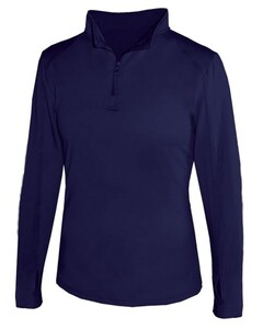 Badger 428600 Navy-1/4 Zip Women's Lightweight Pullover Navy