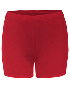 Badger 461400 Red-Compression Women's 4 Inch Shorts Red