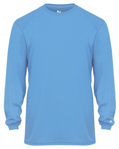 Badger 480400 Blue-B-Tech L/S Tee Blue