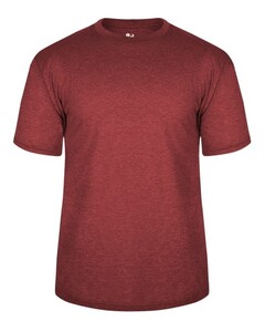 Badger 494000 Red-Tri-Blend Tee Red