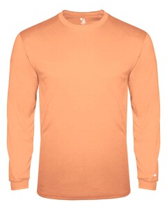 Badger 494400 Pink-Tri-Blend L/S Tee Pink