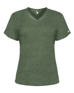 Badger 496200 Green-Women's Tri-Blend Tee Green