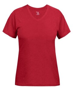 Badger 496200 Red-Women's Tri-Blend Tee Red
