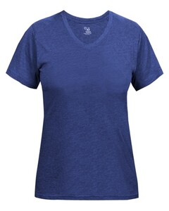 Badger 496200 Blue-Women's Tri-Blend Tee Blue