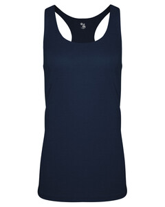 Badger 496600 Navy-TRI- BLEND Women's RACERBACK Navy