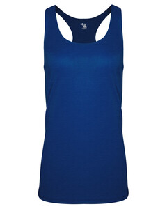 Badger 496600 Blue-TRI- BLEND Women's RACERBACK Blue
