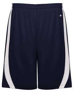 Badger 724400 Navy-B-Slam Reversible Shorts Navy