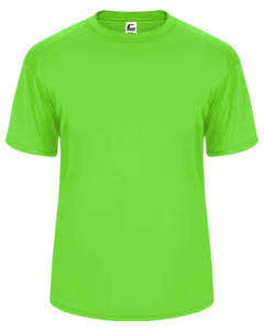 C2 Sport 520000 Green-Performance Youth Tee Green