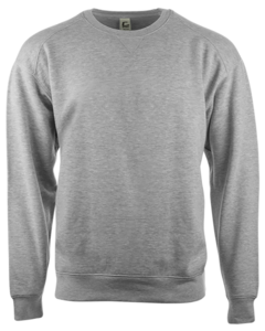 C2 Sport 552100 Gray-Fleece Youth Crewneck Sweatshirt Gray