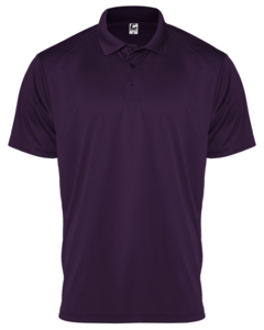 C2 Sport 590100 Purple-Utility Youth Polo Purple