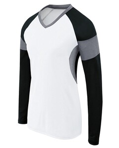 Girls' Long Sleeve Raptor Jersey White High Five 342143 White
