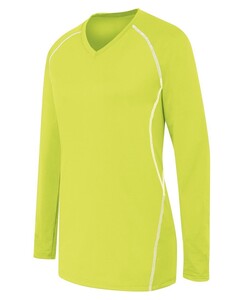 Women's LONG SLEEVE SOLID JERSEY Green High Five 342162 Green