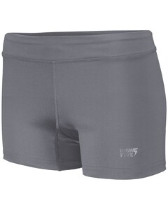 Girls TruHit Volleyball Shorts Gray High Five 345593 Gray