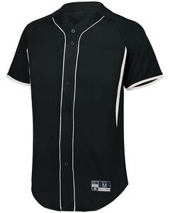 plain black baseball jersey