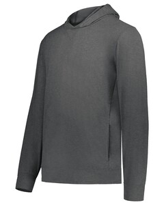 Holloway 222698 Gray-Youth Ventura Soft Knit Hoodie Gray