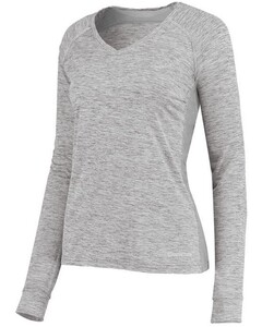 Women's Electrify Coolcore Long Sleeve Tee Gray Holloway 222770 Gray