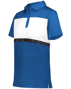 Women's Prism Bold Polo Shirt Blue Holloway 222776 Blue
