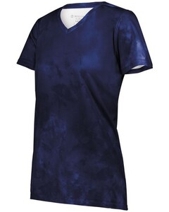 Holloway 222796 Blue-Women's Cotton-Touch Poly Cloud Tee Blue