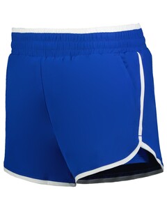 Holloway 223428 Blue-GIRLS DOUBLE COURT SHORTS Blue