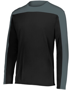 Youth Momentum Team Long Sleeve Tee Black Holloway 223602 Black