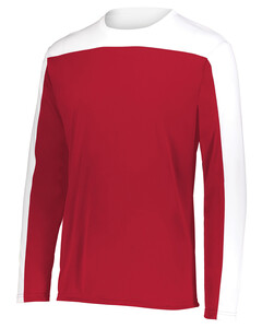 Youth Momentum Team Long Sleeve Tee Red Holloway 223602 Red