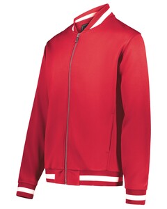 Holloway 223647 Red-Youth V-Street Full Zip Jacket Red