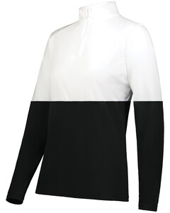 Women's Momentum Team 1/4 Zip Pullover Black Holloway 223700 Black