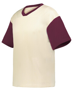 Holloway 226120 Maroon-Prep Street Fan Jersey Maroon