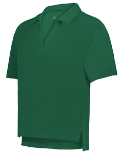 Holloway 226372 Green-Ladies Core Cotton Waist Length Polo Green
