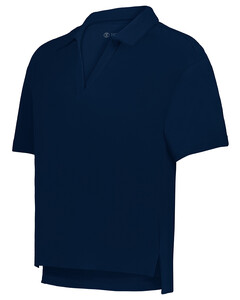 Holloway 226372 Navy-Ladies Core Cotton Waist Length Polo Navy