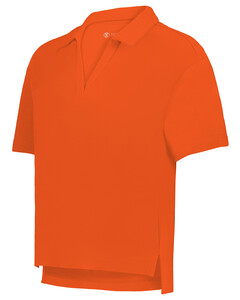 Holloway 226372 Orange-Ladies Core Cotton Waist Length Polo Orange