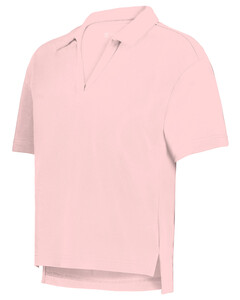 Holloway 226372 Pink-Ladies Core Cotton Waist Length Polo Pink