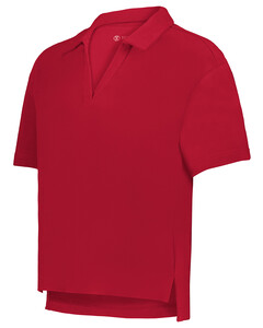 Holloway 226372 Red-Ladies Core Cotton Waist Length Polo Red