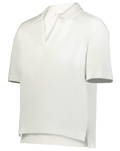 Holloway 226372 White-Ladies Core Cotton Waist Length Polo White