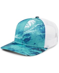 Pacific Headwear 107C Blue-Green