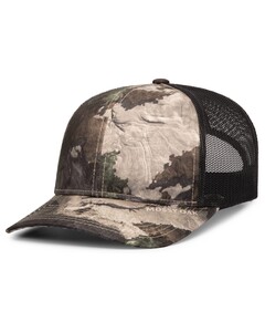 Camo Snapback Trucker Hat Camo Pacific Headwear 108C Camo