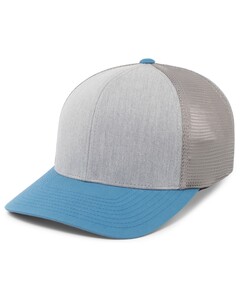 Pacific Headwear 110F Gray-Trucker Hat Gray
