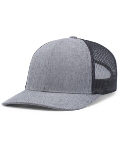 Melange Heather Low-Profile Trucker Low Profile Pacific Headwear 210C Low Profile