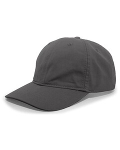 Bio-Washed Buckle Strap Adjustable Cap Gray Pacific Headwear 396C Gray