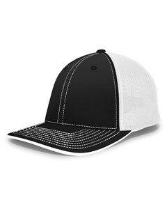 Trucker Flexfit® Hat Black Pacific Headwear 404F Black